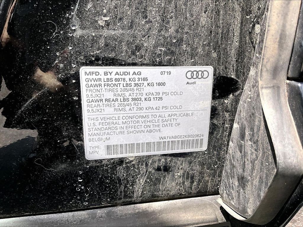 Used 2019 Black Metallic Audi Prestige image 36