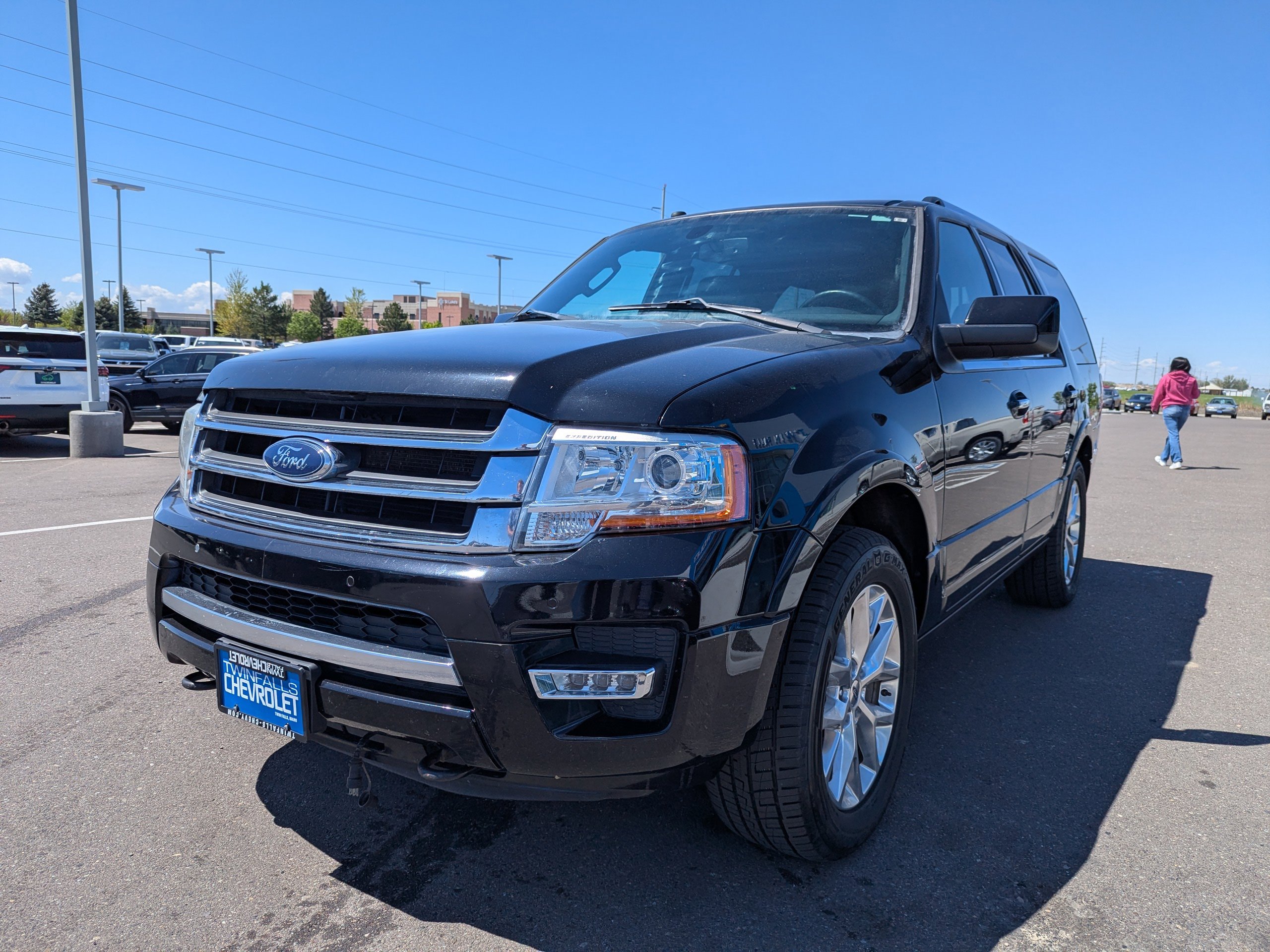 Used 2017 Black Ford Limited image 7