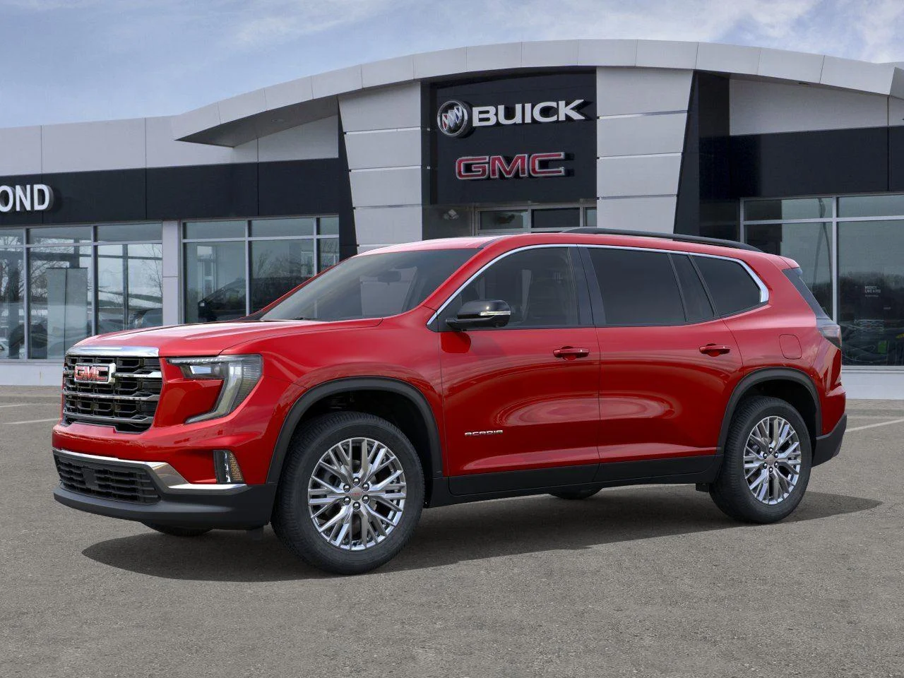 New 2026 Volcanic Red Tintcoat GMC Elevation image 2