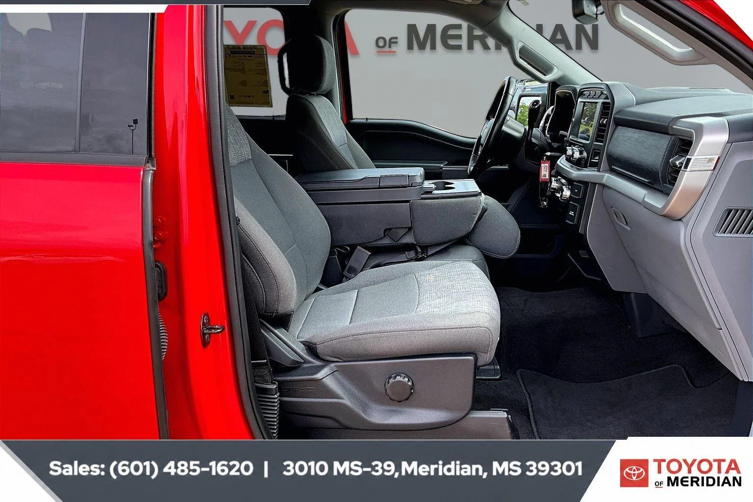 Used 2022 Race Red Ford XLT image 6