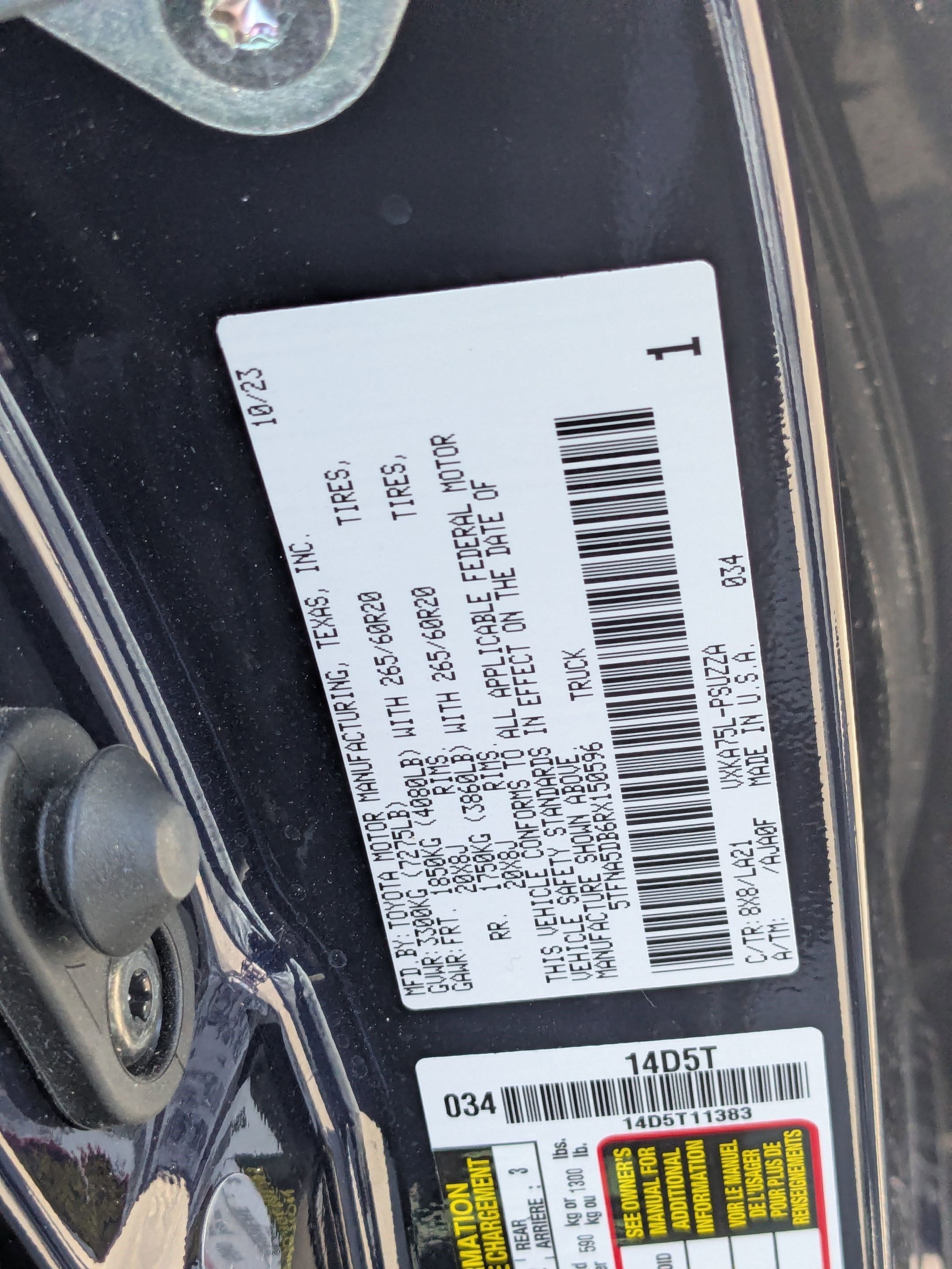 Used 2024 Blueprint Toyota Platinum image 34