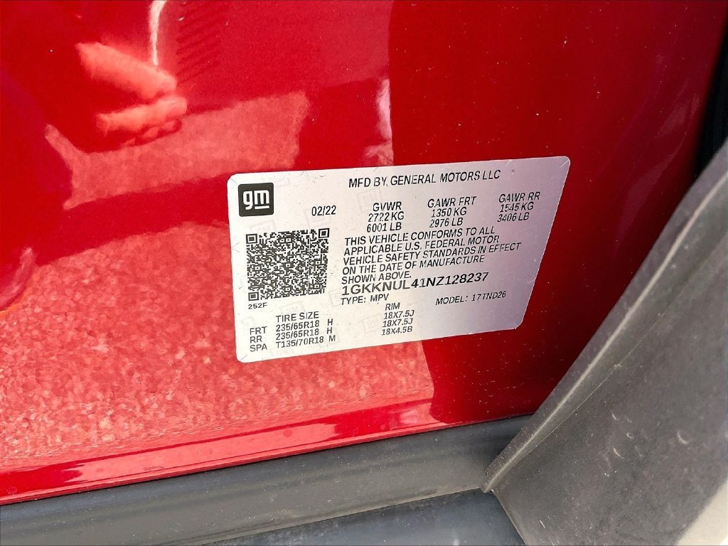 Used 2022 Cayenne Red Tintcoat GMC SLT image 32