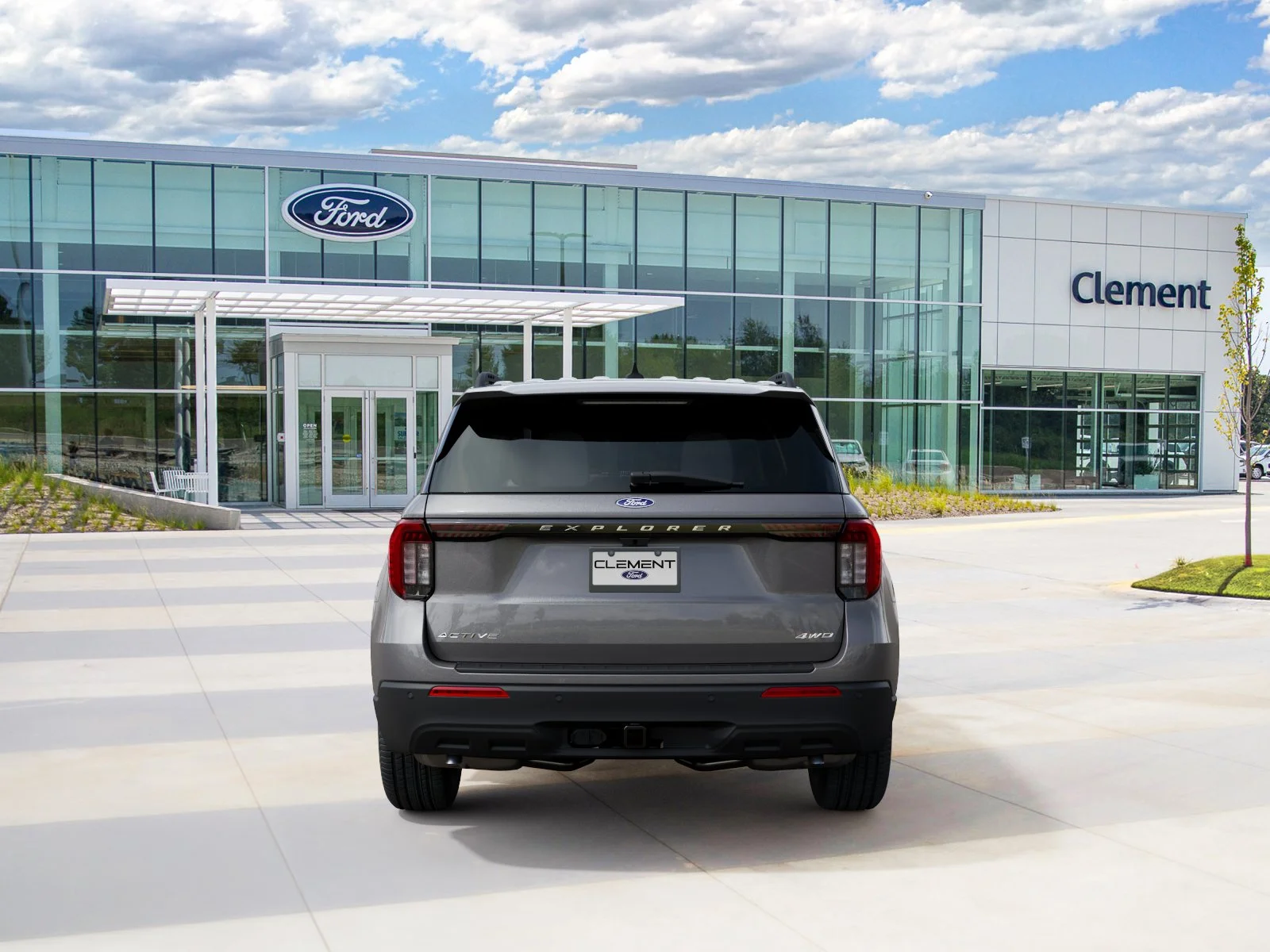 New 2027 Carbonized Gray Metallic Ford Active image 7