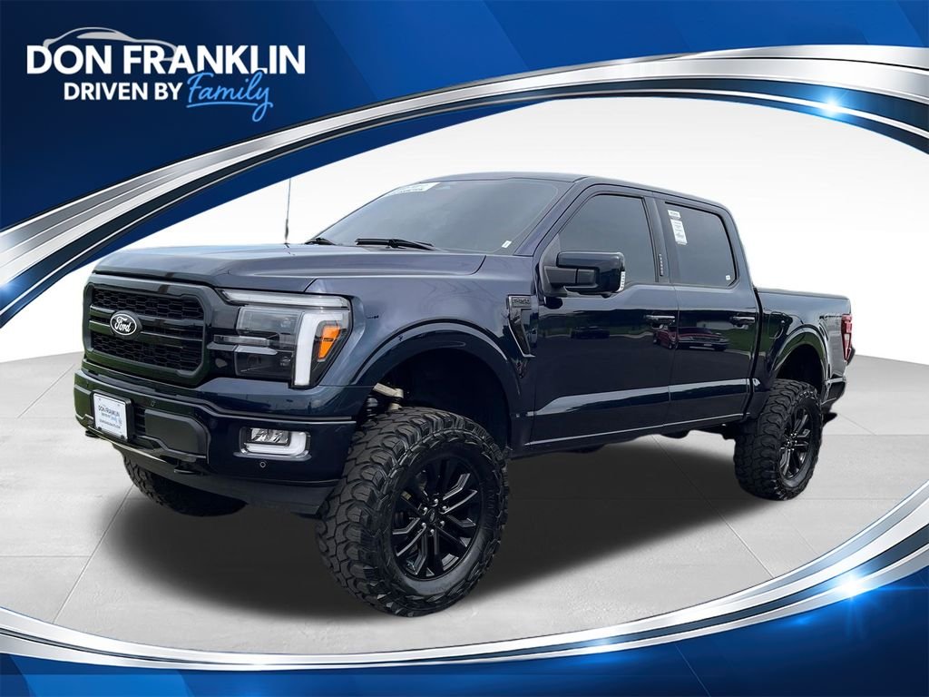 Used 2024 Blue Ford Lariat image 1