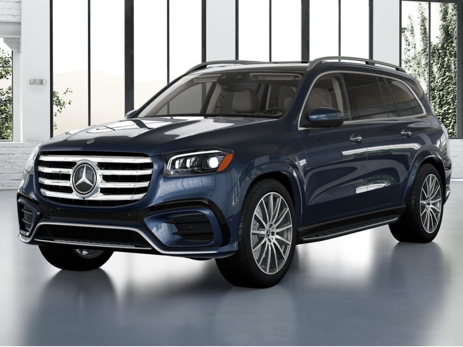 New 2026 Twilight Blue Metallic Mercedes-Benz GLS 450 image 1