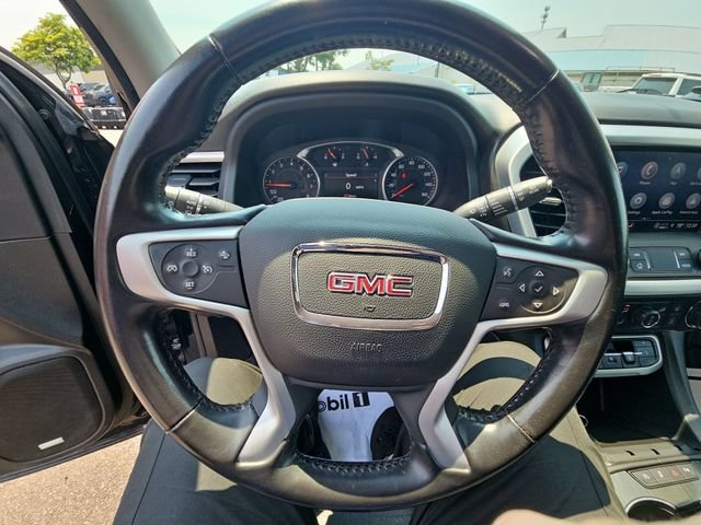 Used 2021 EBONY TWILIGHT METALLIC GMC SLT image 35