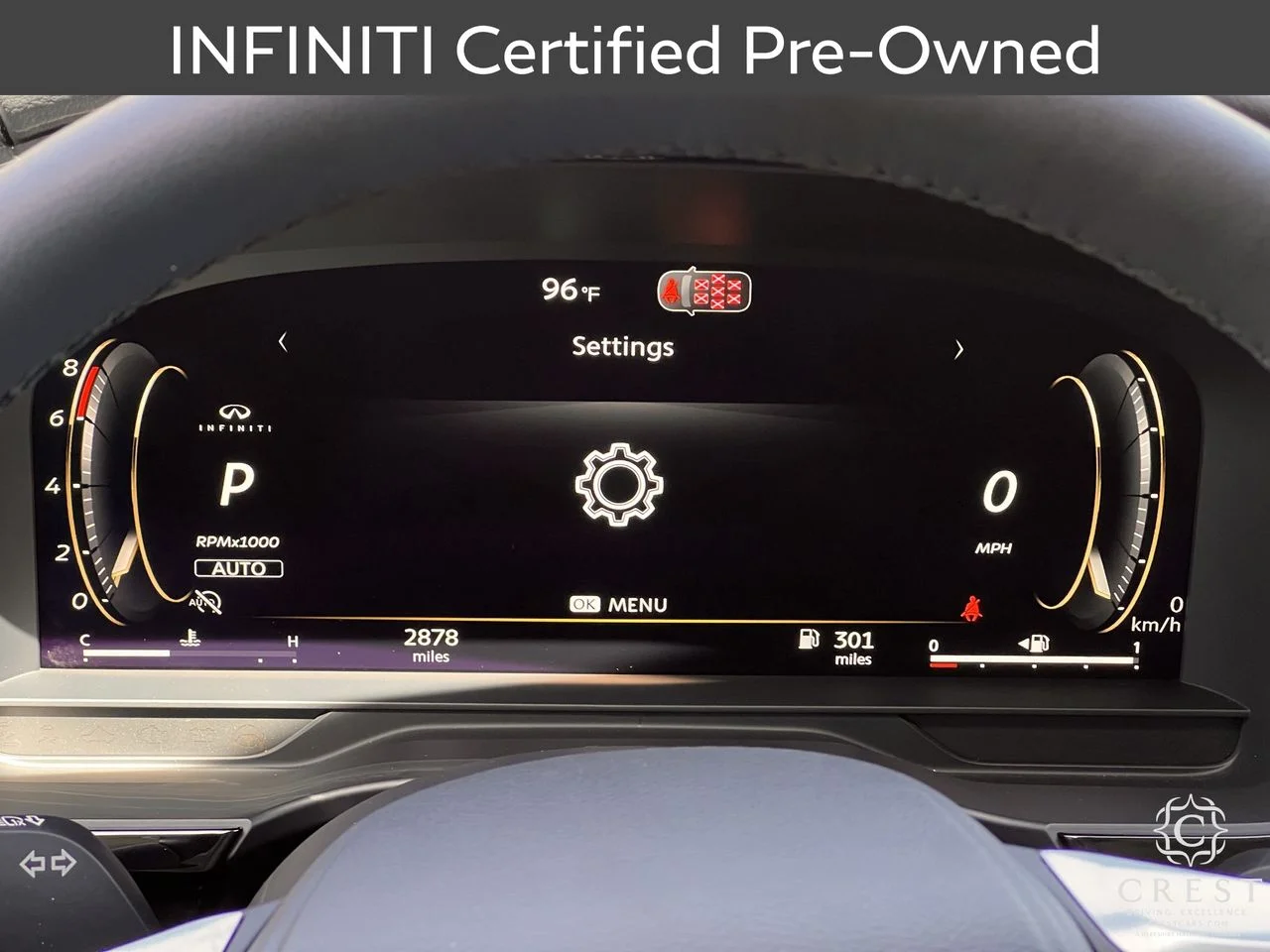 Certified Used 2027 Radiant White INFINITI LUXE image 16