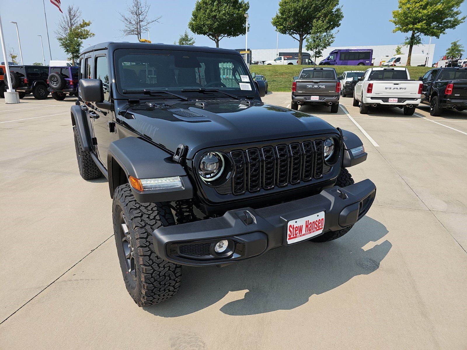 New 2026 Black Clearcoat Jeep Willys image 7