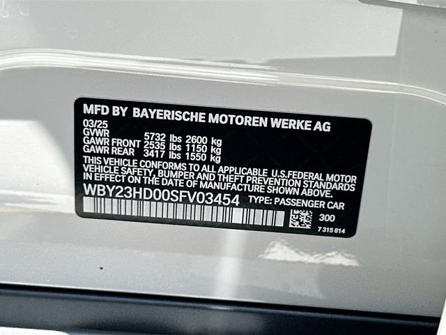Certified Used 2025 White BMW eDrive40 image 28