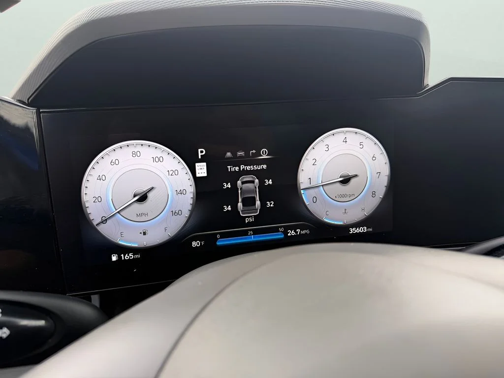 Used 2024 Intense Blue Hyundai SEL image 19
