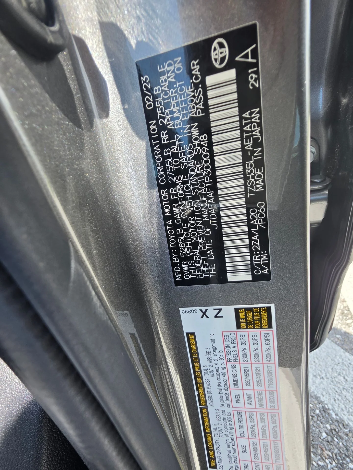 Used 2023 Black Toyota Platinum image 13