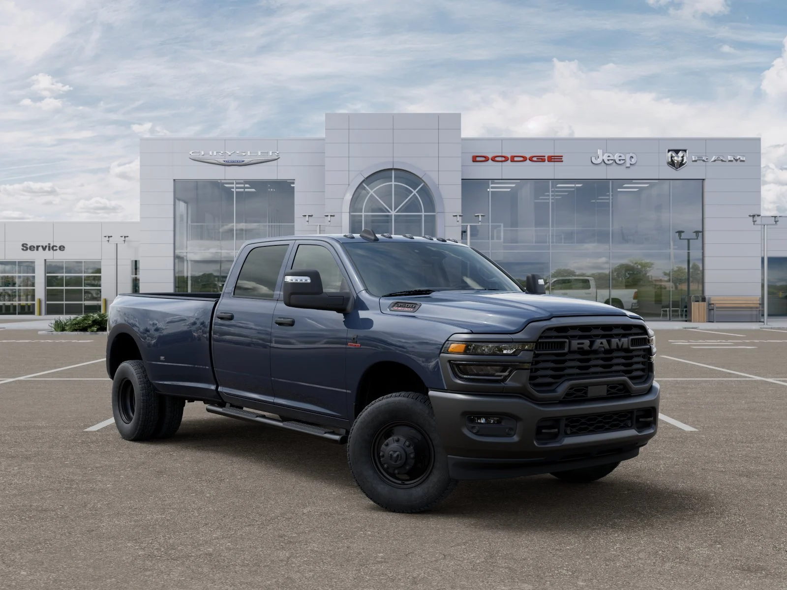 New 2026 Forged Blue Metallic Exterior Paint RAM Tradesman image 31