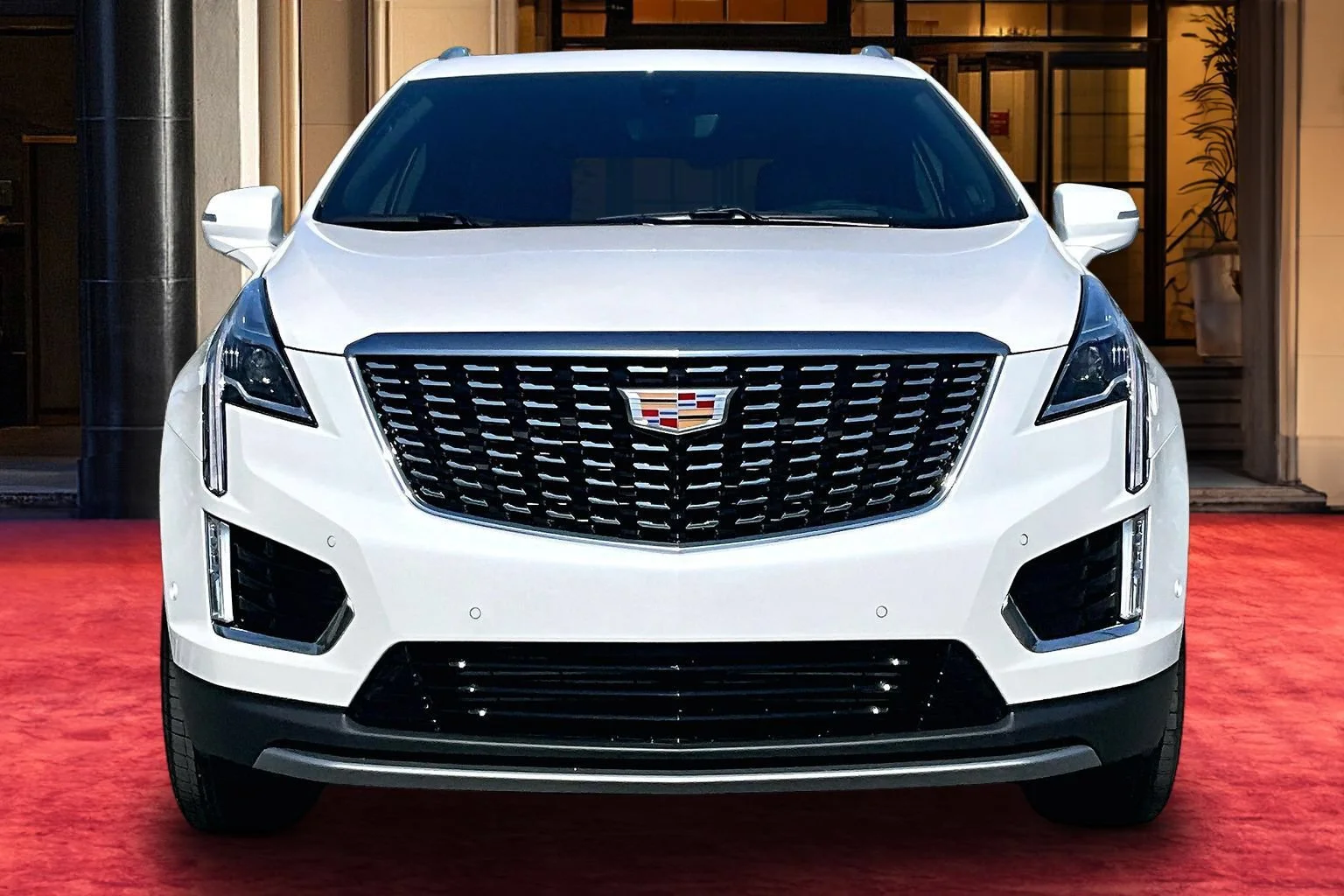 New 2026 Crystal White Tricoat Cadillac Premium Luxury image 3
