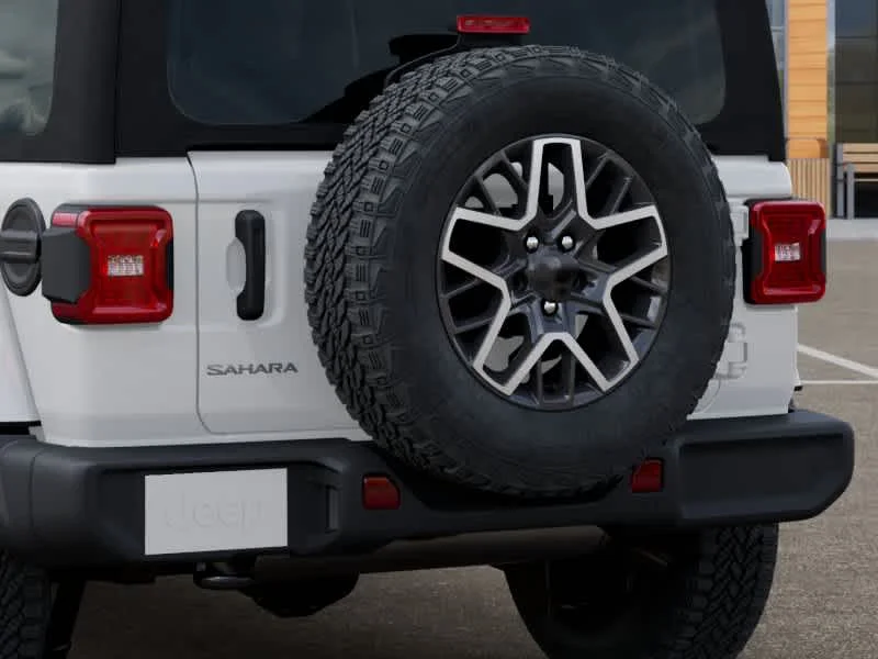 New 2026 Bright White Clearcoat Jeep Sahara image 13
