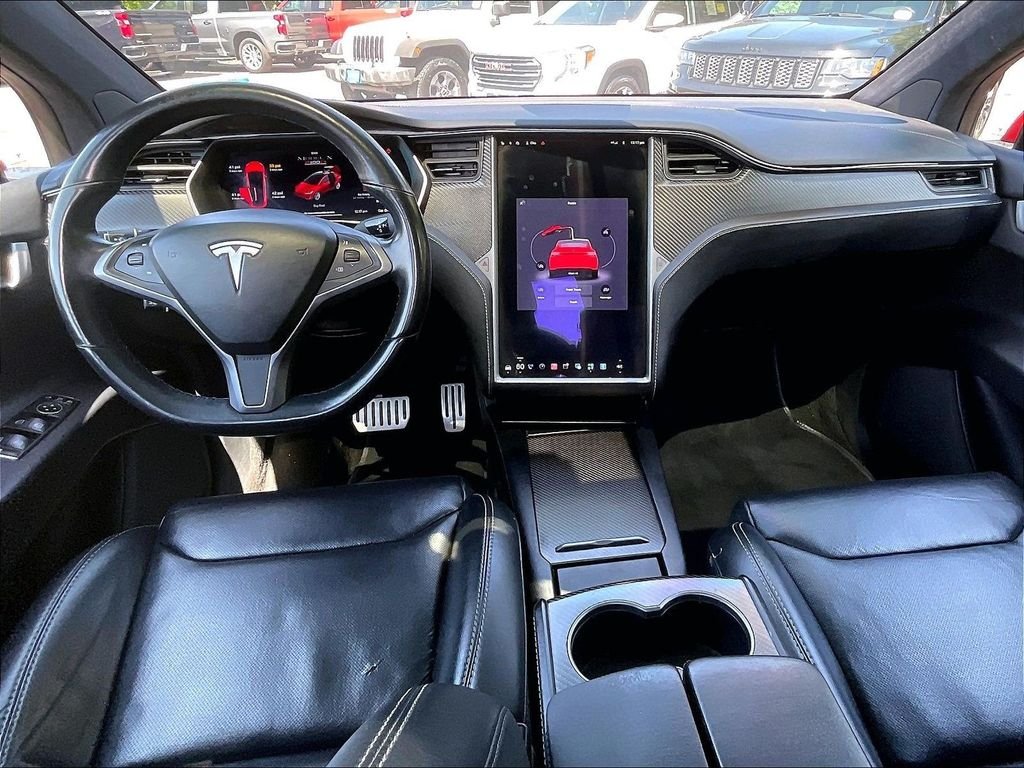 Used 2018 Red Tesla P100D image 21