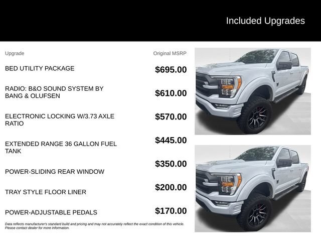 Used 2022 White Ford XLT image 10