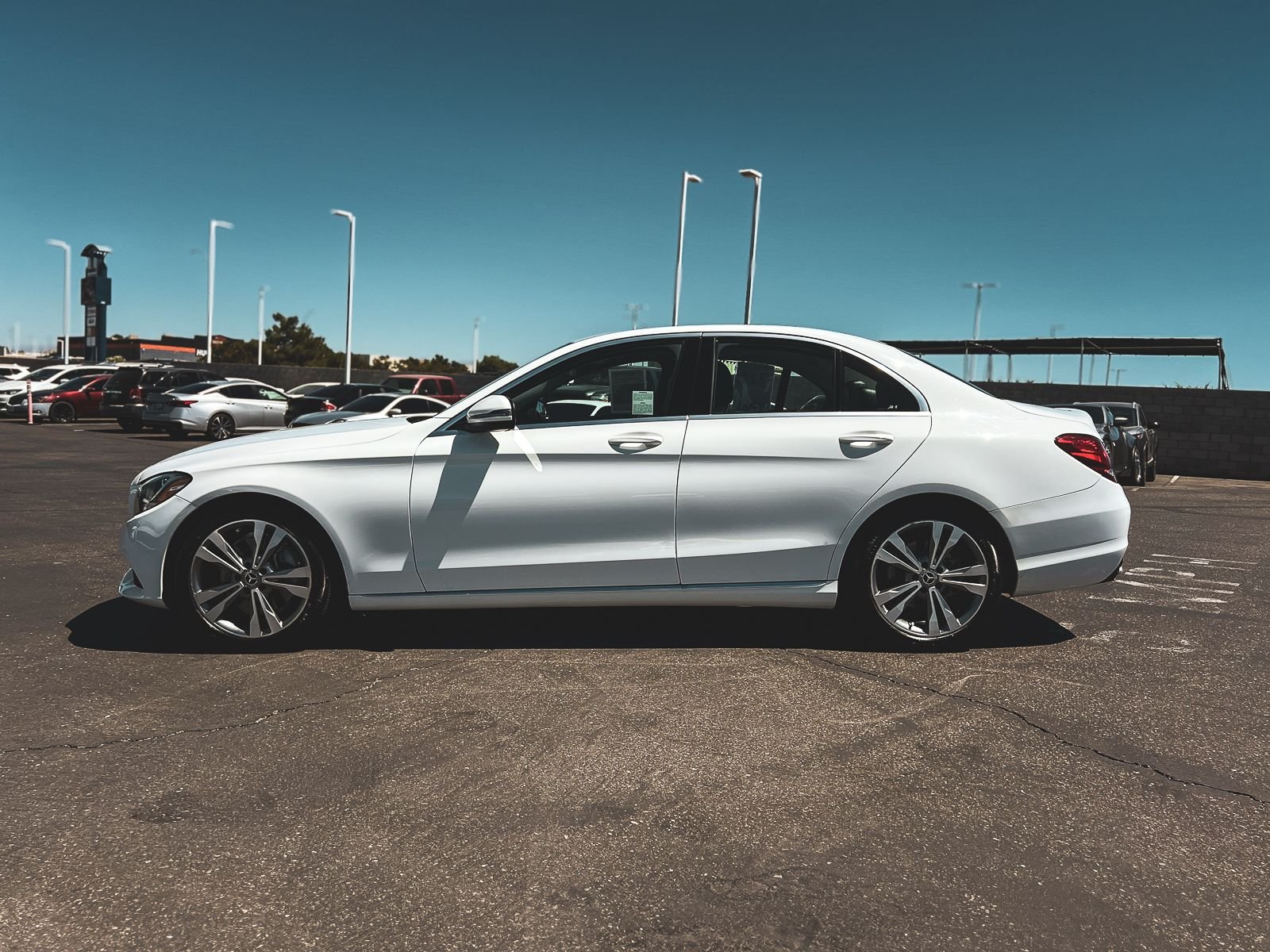 Used 2018 White Mercedes-Benz C 300 image 4