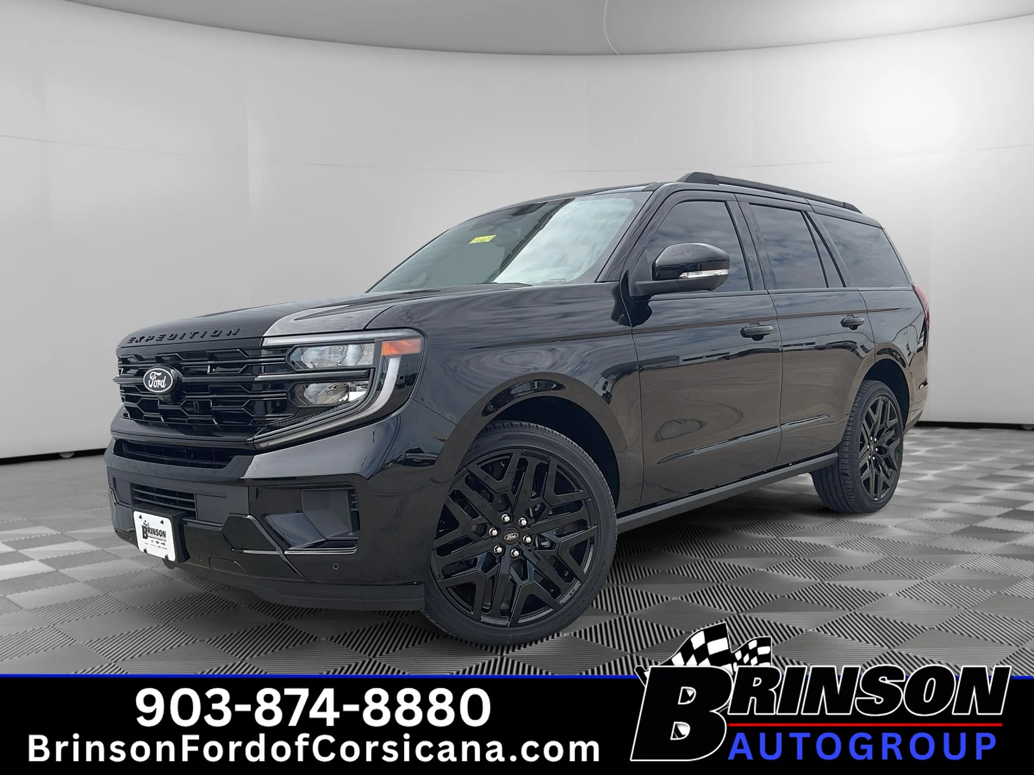 New 2027 Agate Black Metallic Ford Platinum image 1