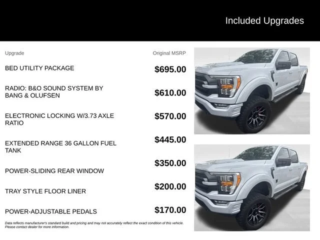 Used 2022 White Ford XLT image 10