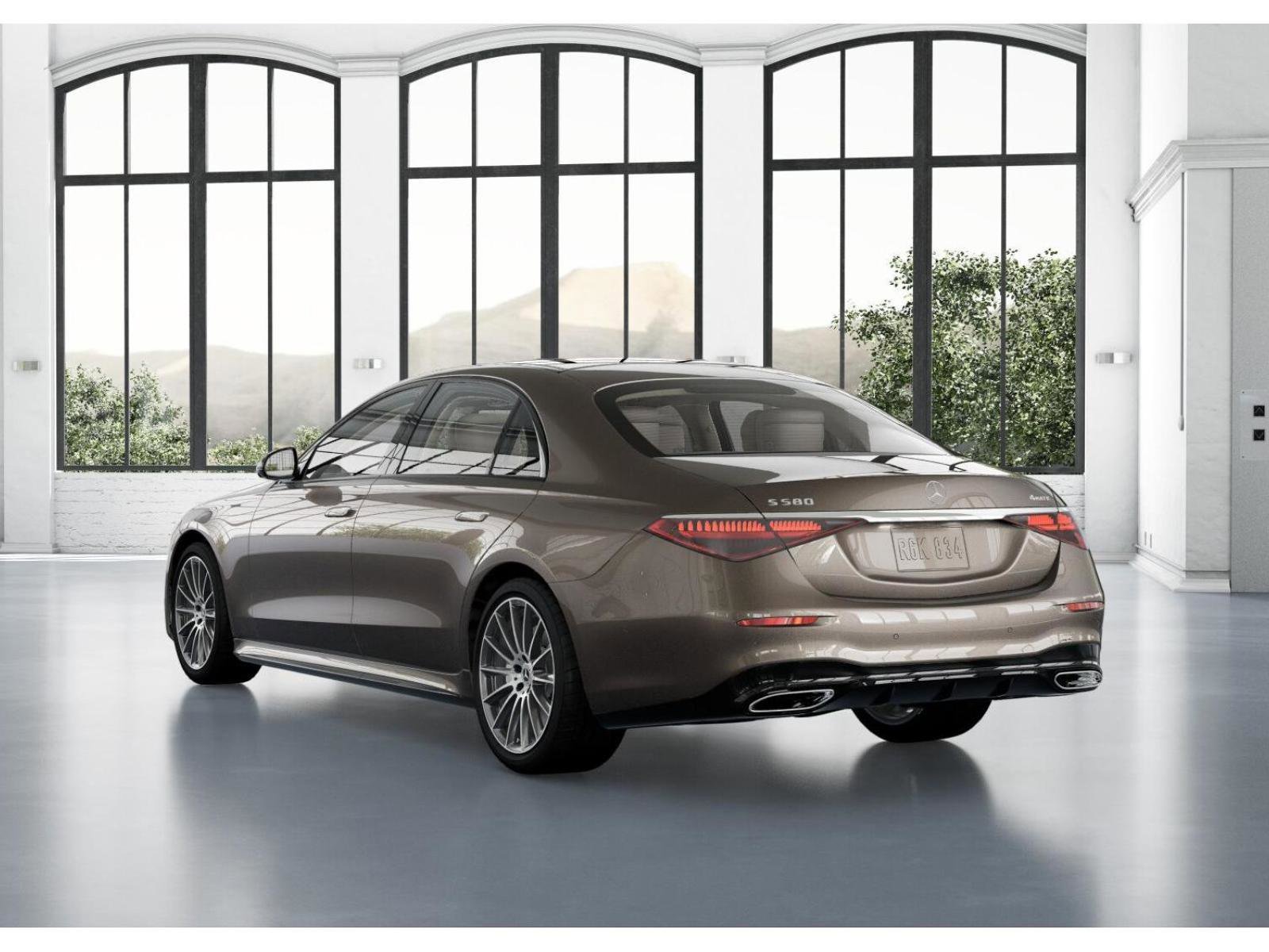 New 2026 Sonoran Brown Metallic Mercedes-Benz S 580 image 71