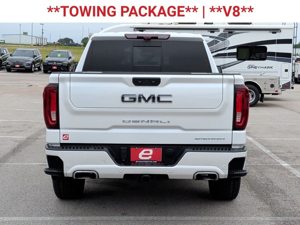 Used 2025 White Frost Tri-Coat GMC Denali Ultimate image 7