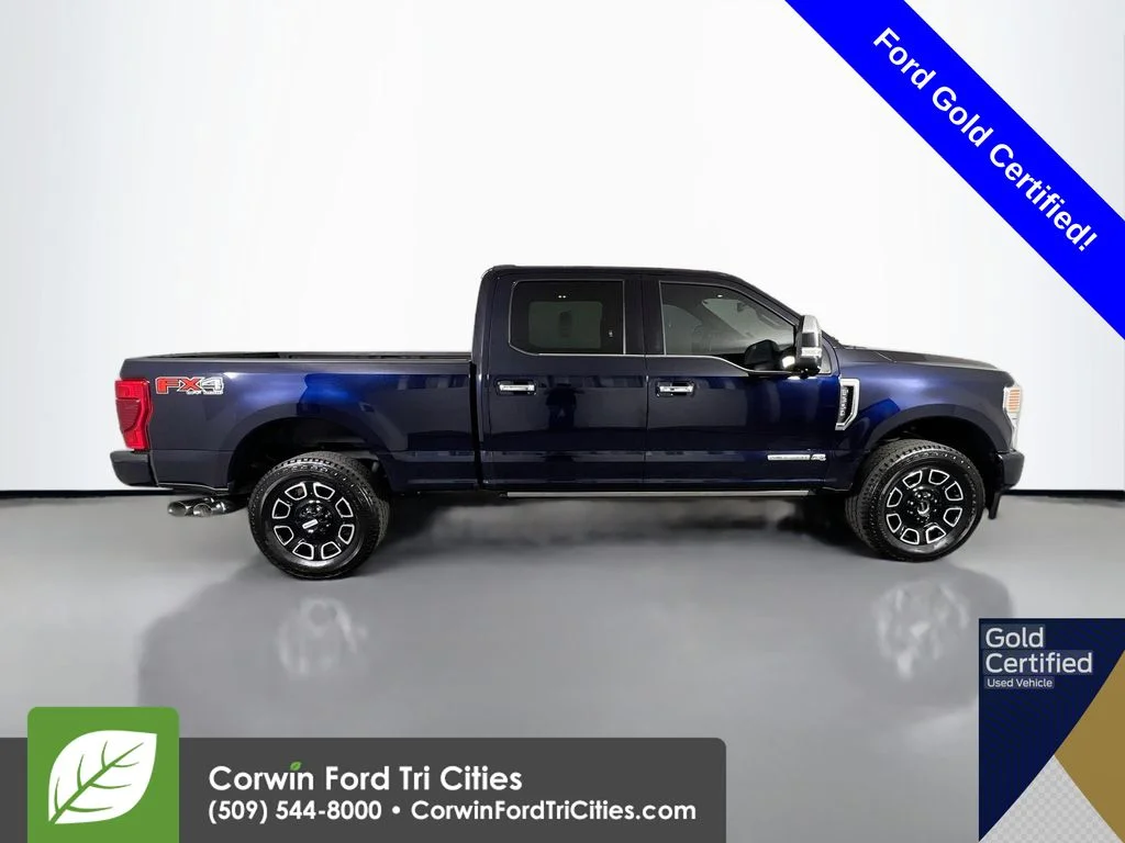 Certified Used 2021 Antimatter Blue Metallic Ford Platinum image 17