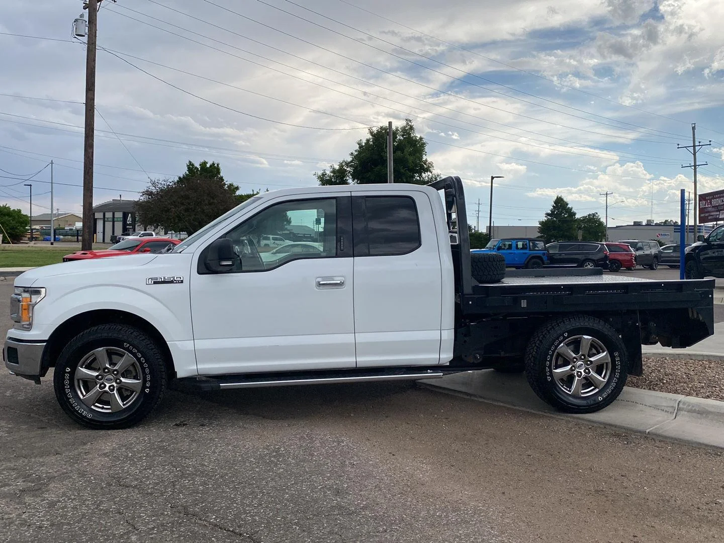 Used 2020 Ford F-150 XLT with VIN 1FTFX1E57LKD75599 for sale in Garden City, KS
