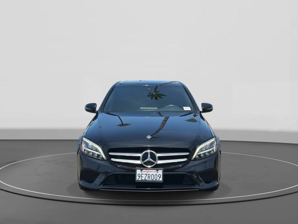 Used 2021 BLACK Mercedes-Benz C300 image 2