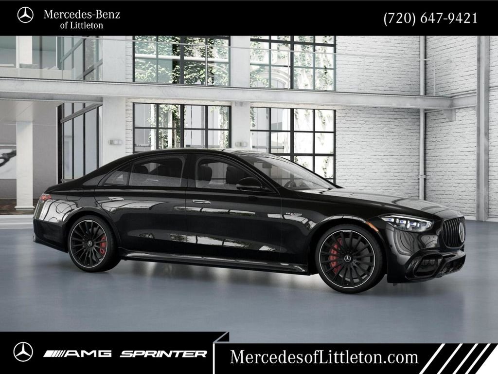 New 2026 Obsidian Black Metallic Mercedes-Benz S 63 E AMG® image 13