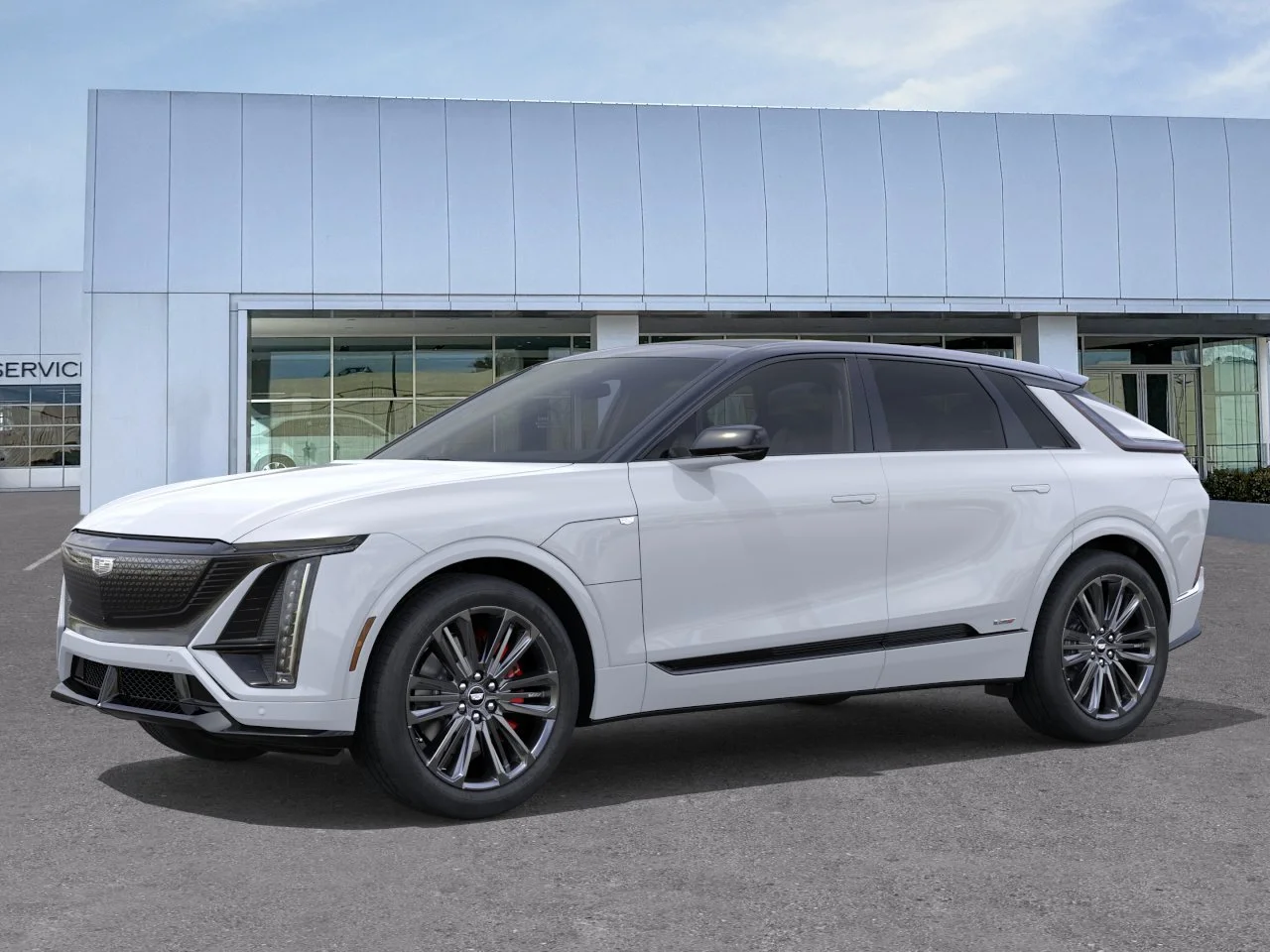 New 2027 Vibrant White Tricoat Cadillac LYRIQ-V Premium image 27