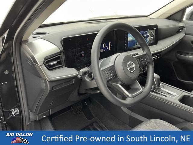 Certified Used 2025 Super Black Nissan SV image 13