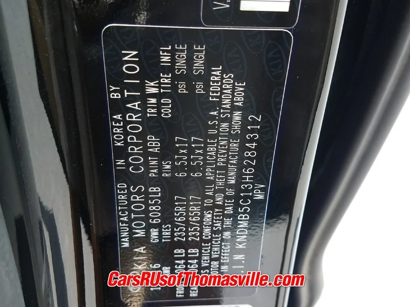 Used 2017 BLACK KIA LX ADV TECH image 17