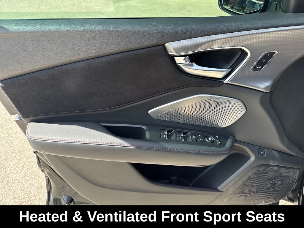 Used 2025 Black Acura A-Spec Advance Package image 14