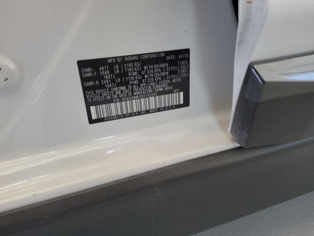 Used 2025 White Subaru Limited image 20
