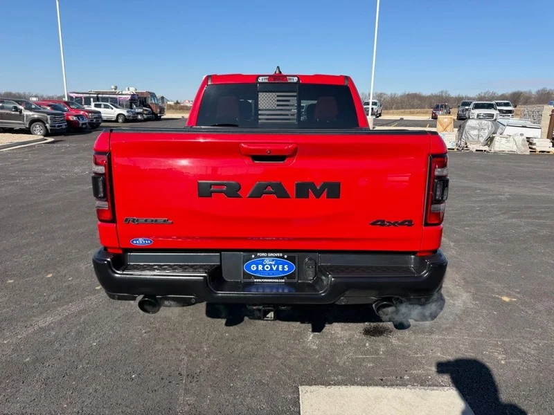 Certified Used 2019 Flame Red Clearcoat Ram Rebel image 6