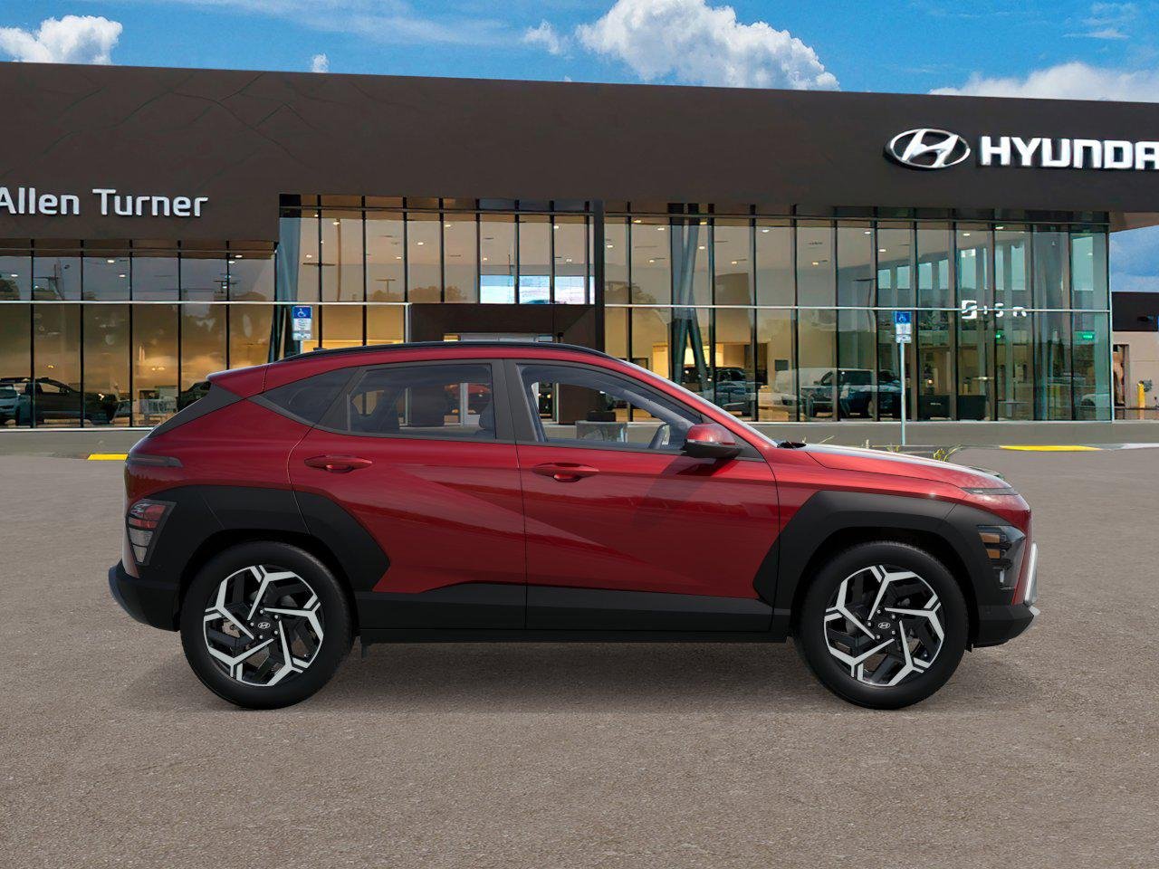 New 2027 Ultimate Red Metallic Hyundai SEL Premium FWD image 7