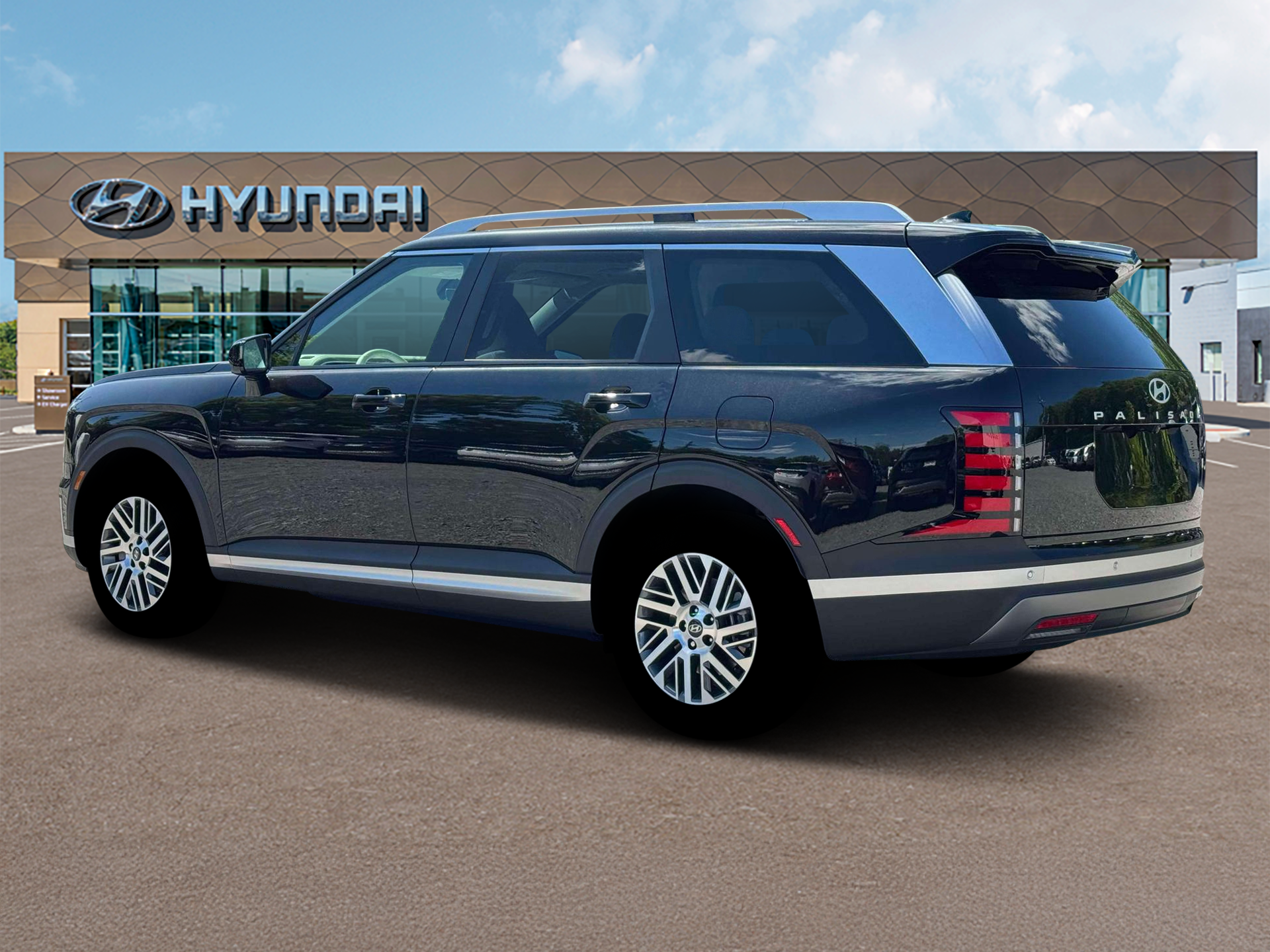 New 2026 Abyss Black Pearl Hyundai SEL AWD image 4