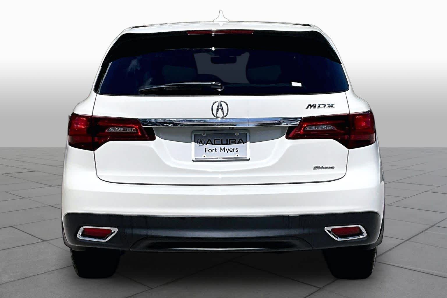 Used 2016 White Diamond Pearl Acura w/Tech image 5