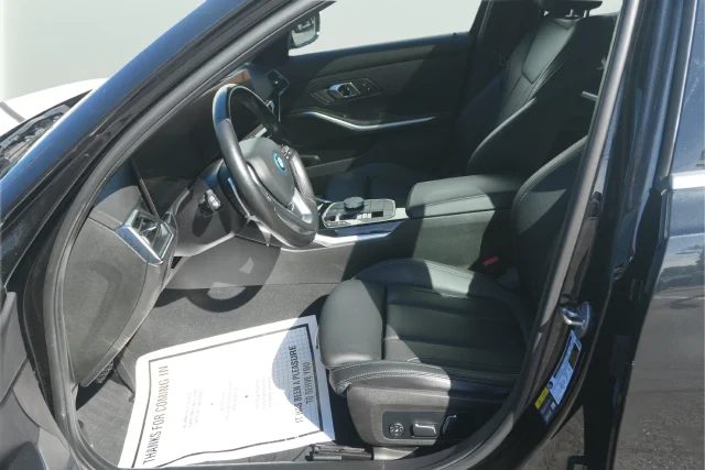 Used 2024 Black BMW 330e xDrive image 12