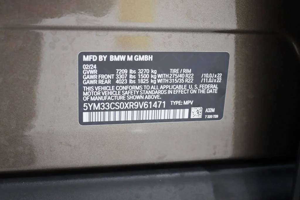 Used 2024 Unreleased BMW Label image 43