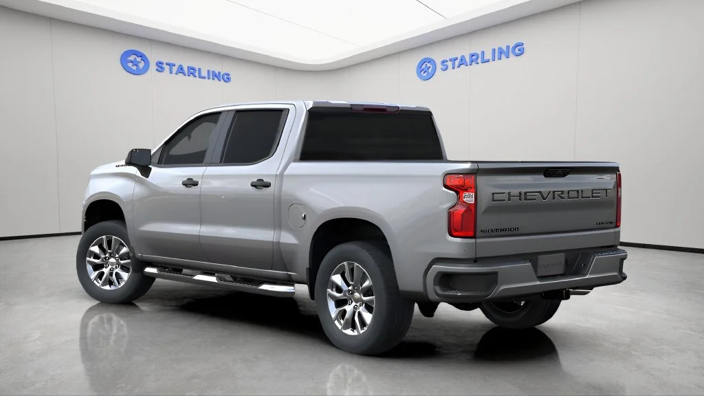 New 2026 Sterling Gray Metallic Chevrolet Custom image 4
