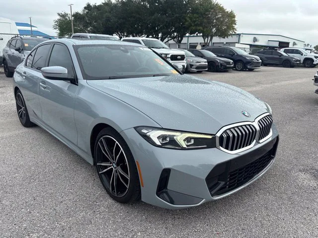 Certified Used 2023 Gray BMW 330i xDrive image 3