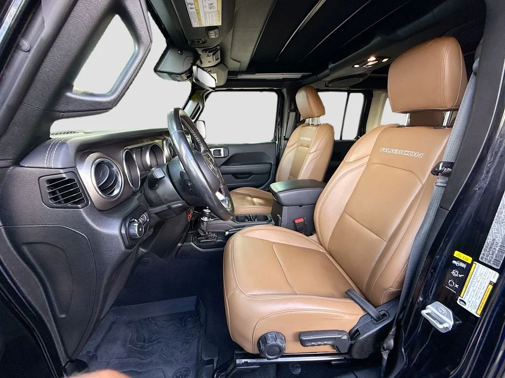 Used 2021 Black Clearcoat Jeep Unlimited Rubicon image 21