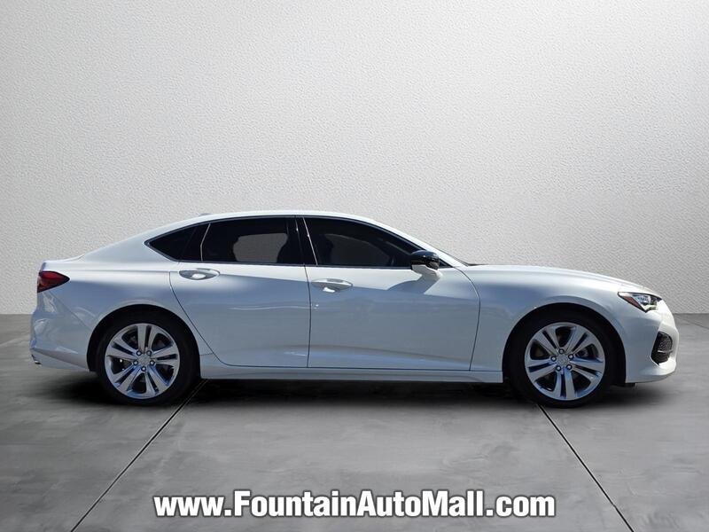 Used 2023 Platinum White Pearl Acura TECH image 5