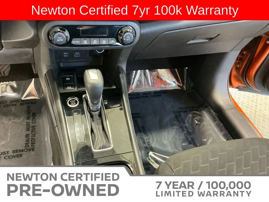 Certified Used 2022 Orange Metallic Nissan SV image 11