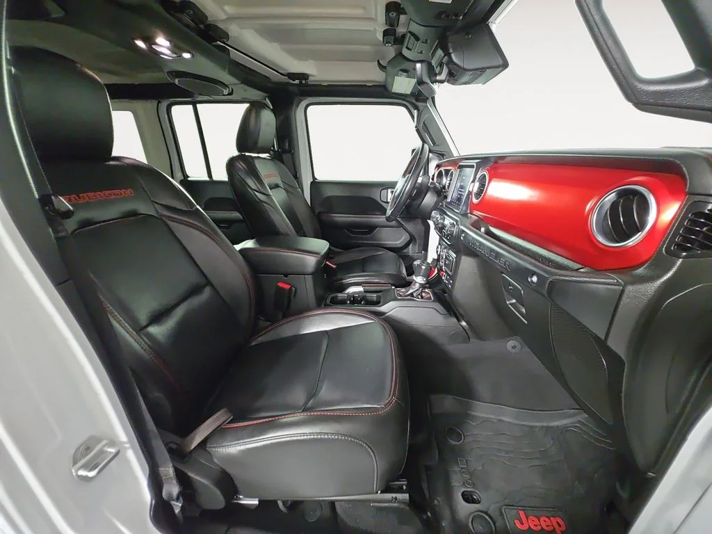 Used 2021 White Jeep Unlimited Rubicon image 15