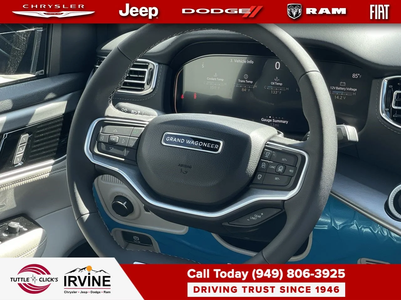 New 2026 Fathom Blue Pearl-Coat Exterior Paint Jeep Limited Reserve image 21
