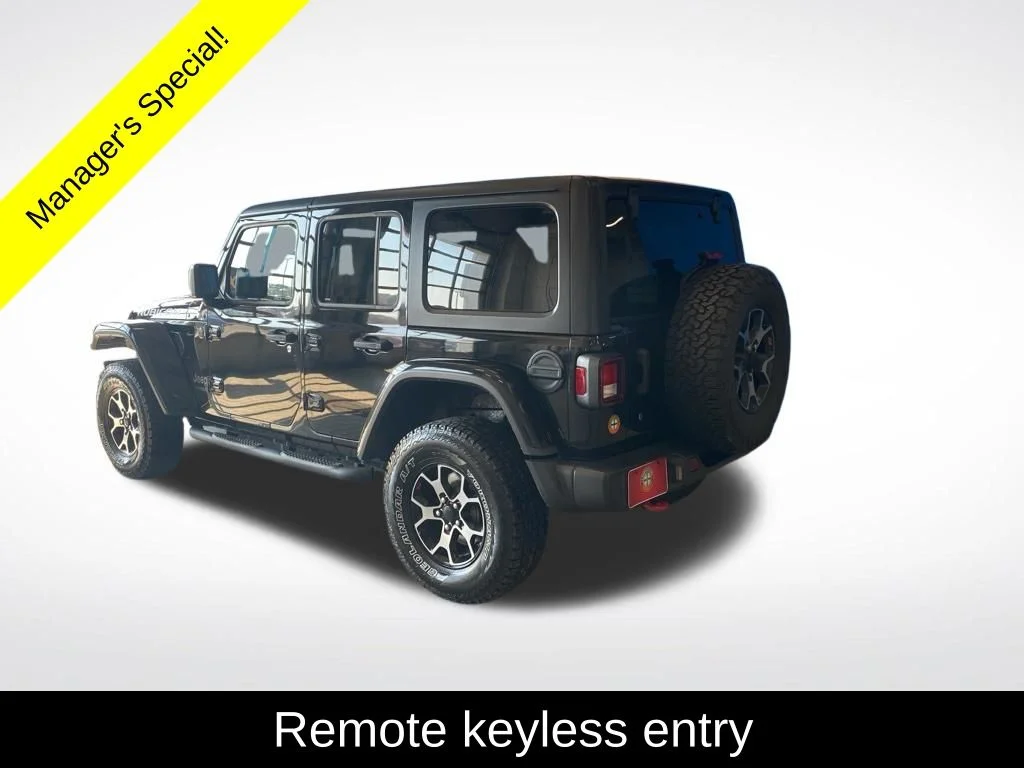 Used 2018 Black Jeep Unlimited Rubicon image 18