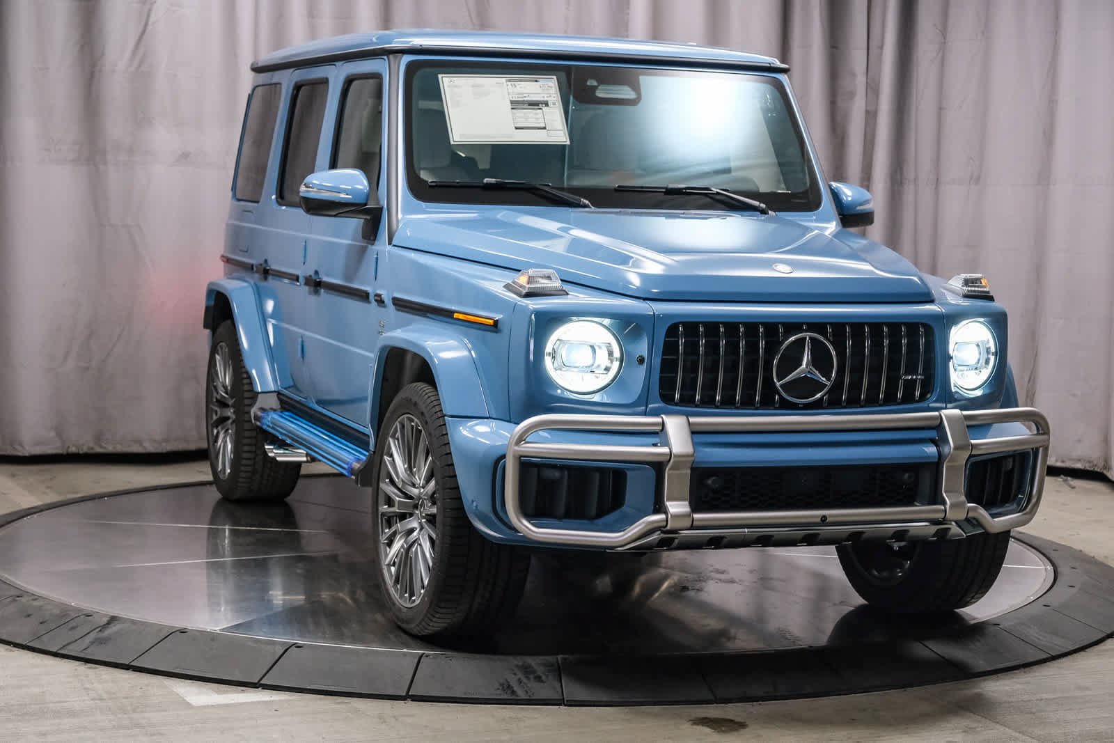 New 2027 MANUFAKTUR China Blue Mercedes-Benz AMG® G 63 SUV image 37