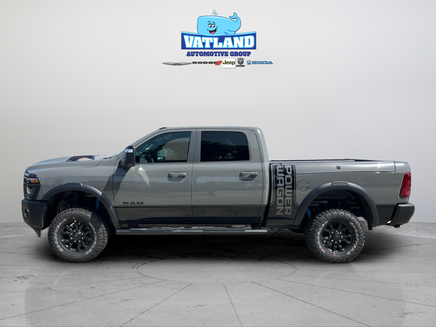 New 2026 Ceramic Gray Clear-Coat Exterior Paint RAM Power Wagon image 2